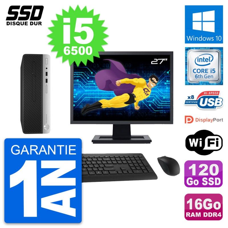 HP ProDesk 400 G4 SFF Desktop Computer