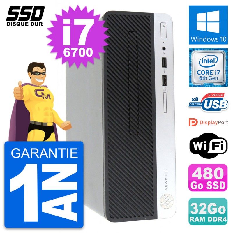 HP ProDesk 400 G4 SFF Desktop PC