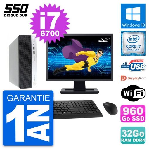 Computadora de escritorio HP ProDesk 400 G4 SFF
