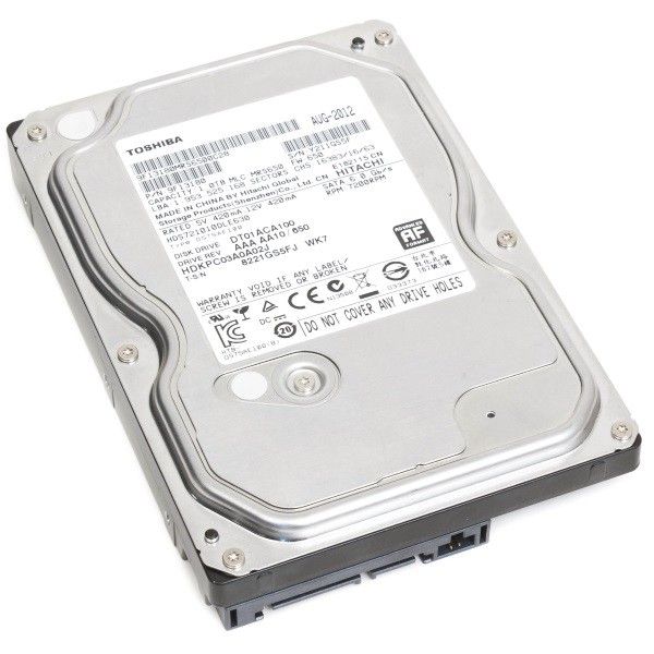 Disco duro interno Toshiba 3,5" DT01ACA100 1 TB SATA3 6 Gbps 7200 RPM