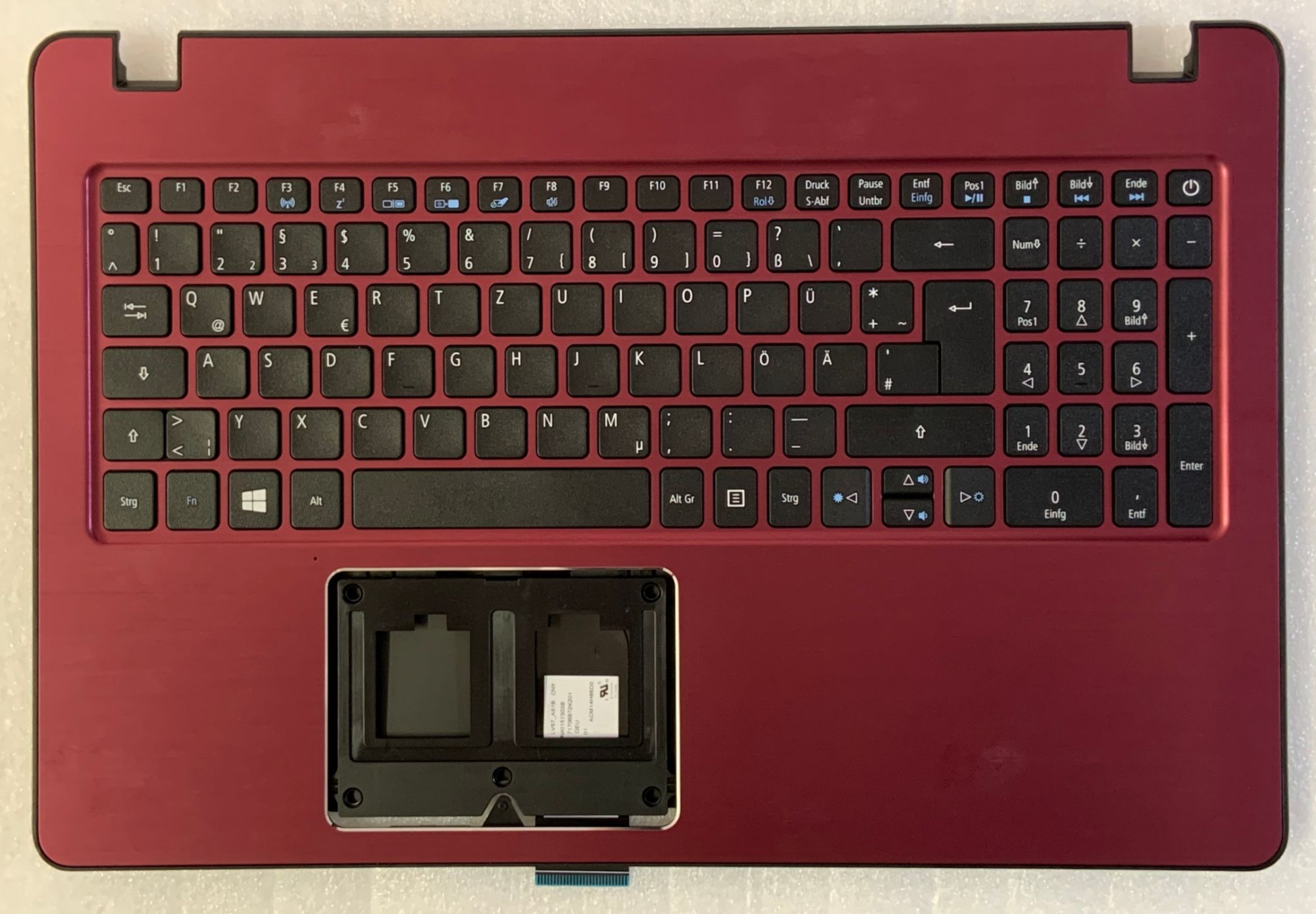 Clavier allemand Qwerty pour Acer Aspire F5-573