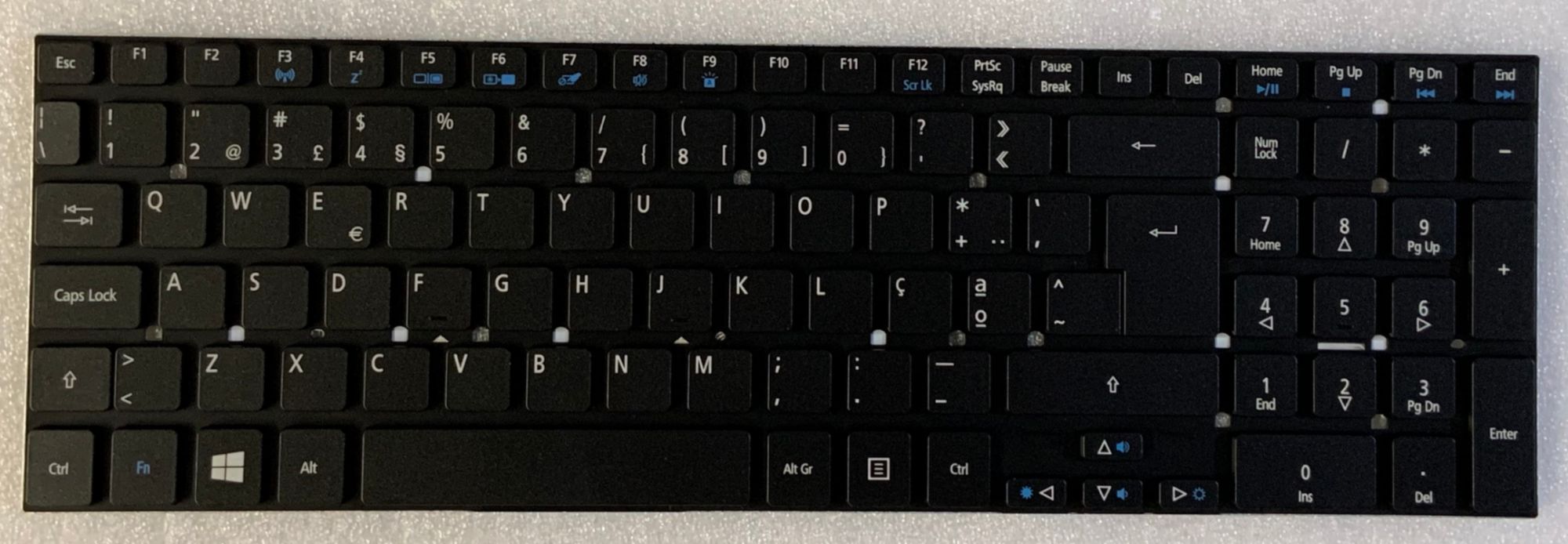 Acer Aspire V3-572G Portuguese Backlit Keyboard