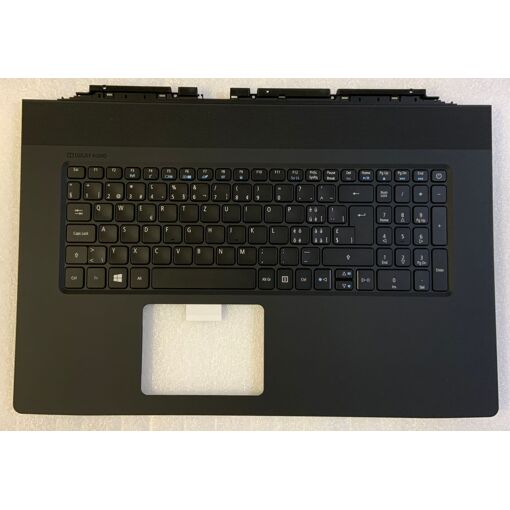 Teclado Qwerty Suizo Alemán Acer Aspire VN7-792G con Iluminación LED Negra