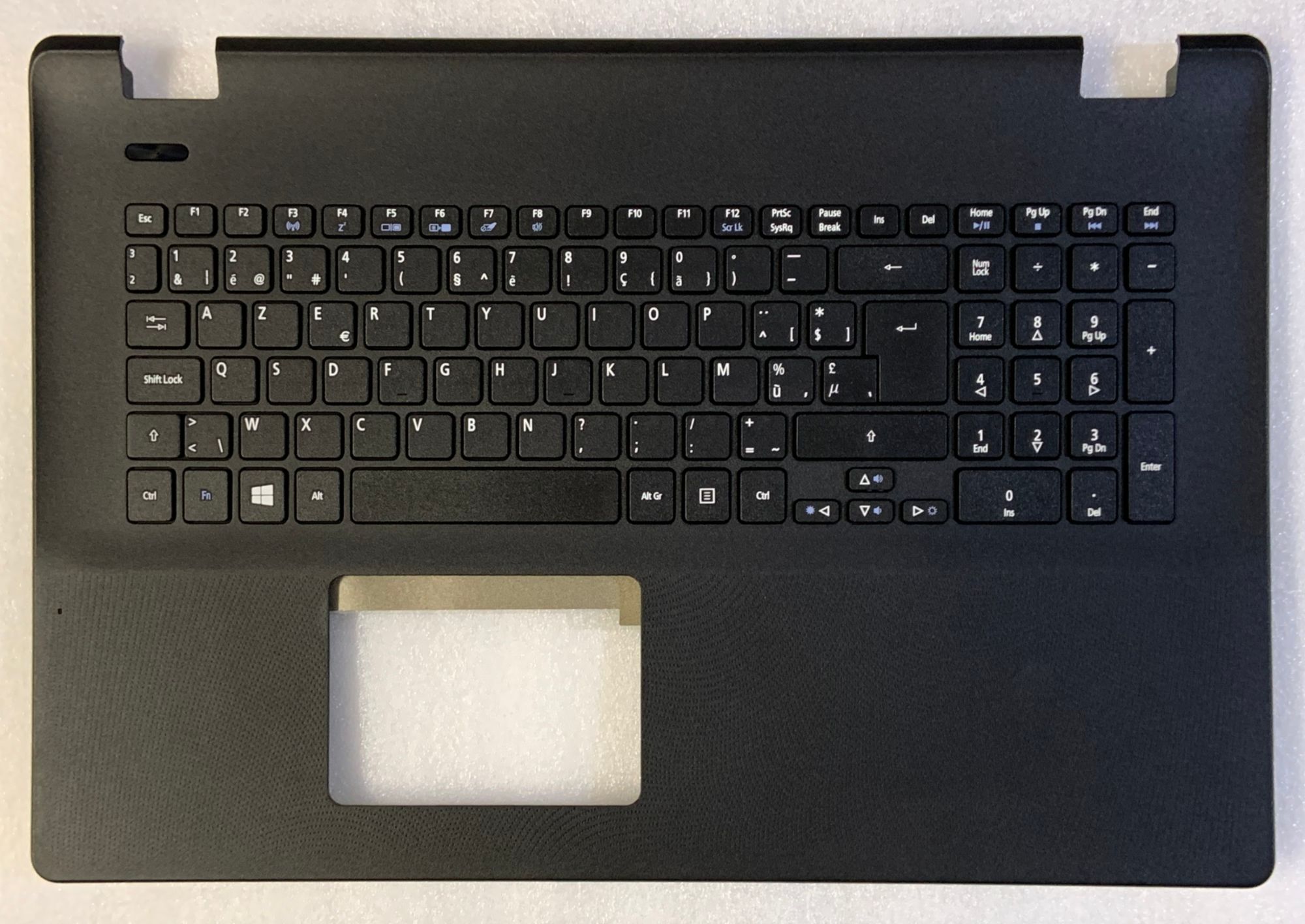 Acer Notebook Aspire ES1-731 Keyboard (AZERTY Belgian, Black)