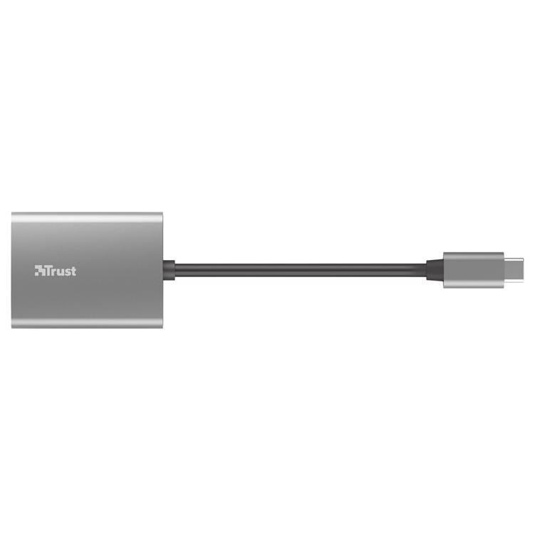 Trust Dalyx - MicroSD, SDHC, SDXC Card Reader with USB-C 3.2 Gen 1