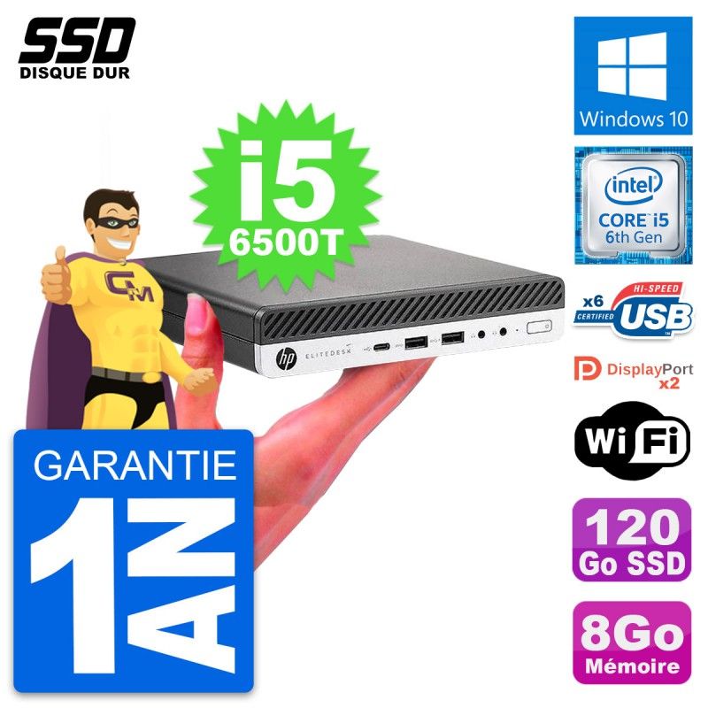 HP Ultra Mini PC 800 G3 DM