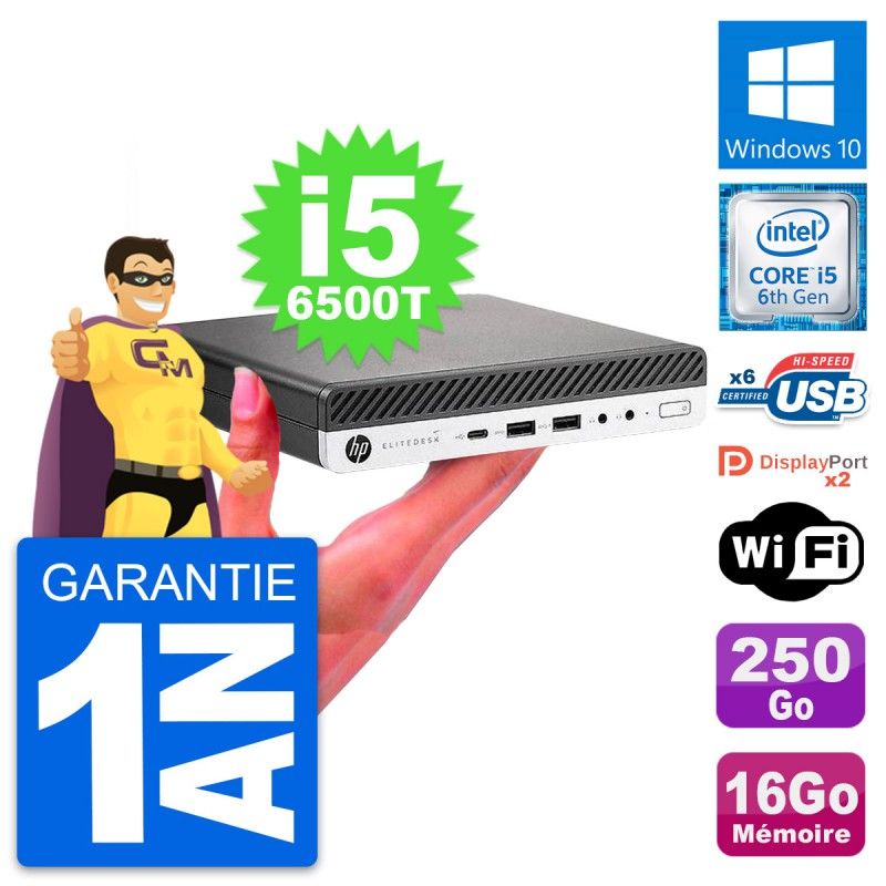 HP Ultra Mini PC 800 G3 DM