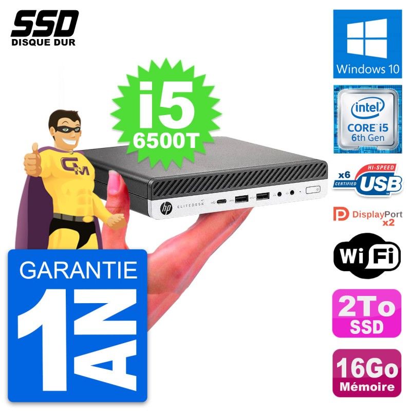 HP Ultra Mini PC 800 G3 DM