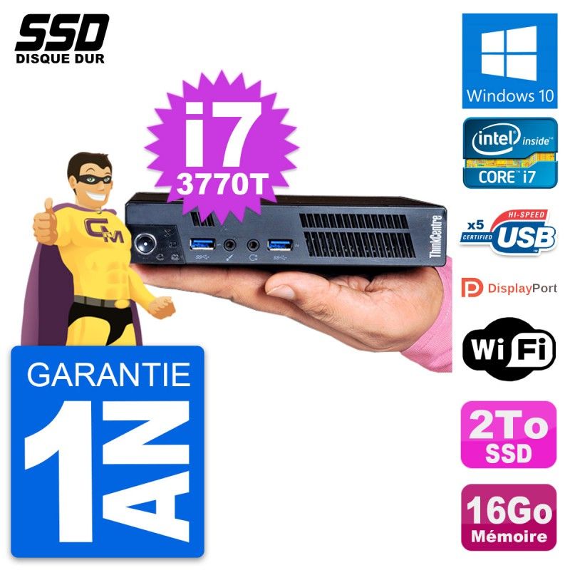 Lenovo M92p Ultra Mini PC