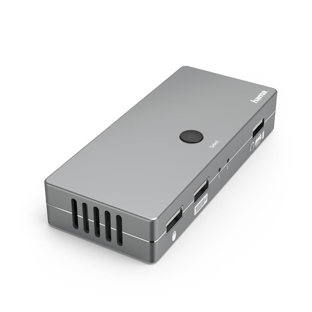 Hama Metal Switch for Screen, Keyboard and Mouse