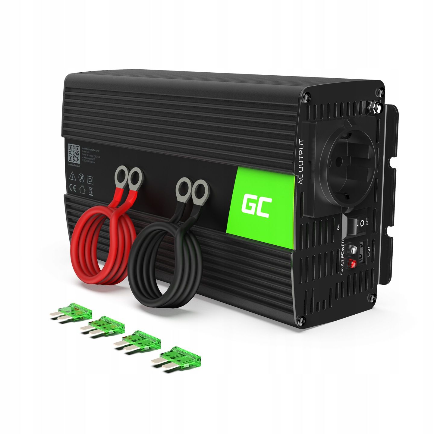 Green Cell 1000W/2000W Pure Sine Wave Inverter
