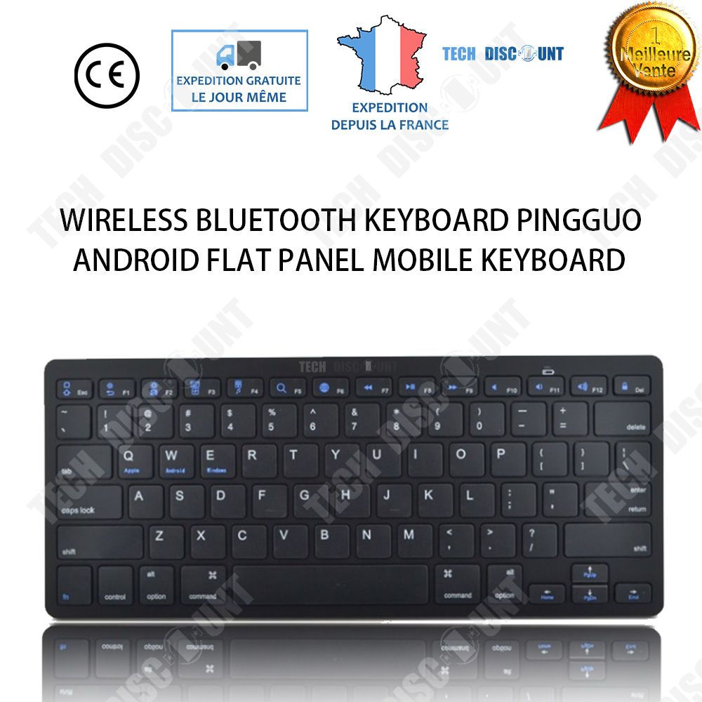 Tech Discount Silent Bluetooth Keyboard