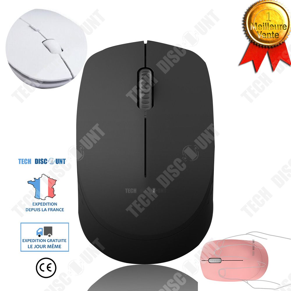 Tech Discount Wireless Bluetooth Retractable USB Ergonomic Silent Computer Mouse