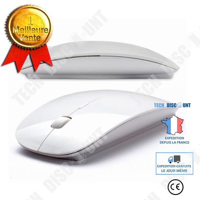 Tech Discount Wireless Optical Mouse Ultra-Slim