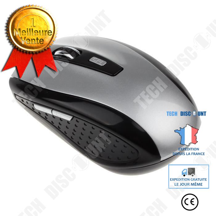 Tech Discount Wireless Gaming Mouse / 2.4G Optical Wireless Mouse for Laptop PC Gamer
