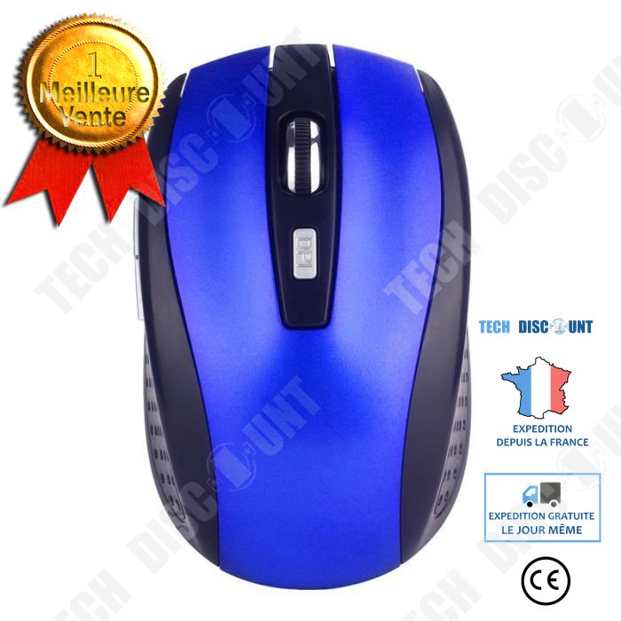 Tech Discount Wireless Gaming Mouse / 2.4G Optical Wireless Mouse for Laptop PC Gamer