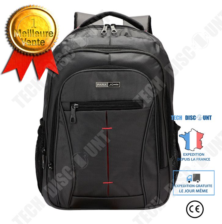 Tech Discount Guard It 2.0 15.6'' Laptop Backpack - Black