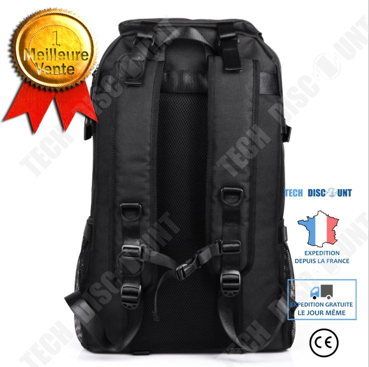 Tech Discount Computer Backpack School Bag for Hiking Camping Travel - Yellow