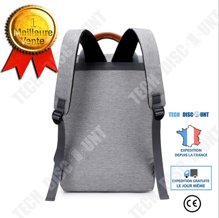 TECH DISCOUNT Men's Casual Business Notebook Backpack