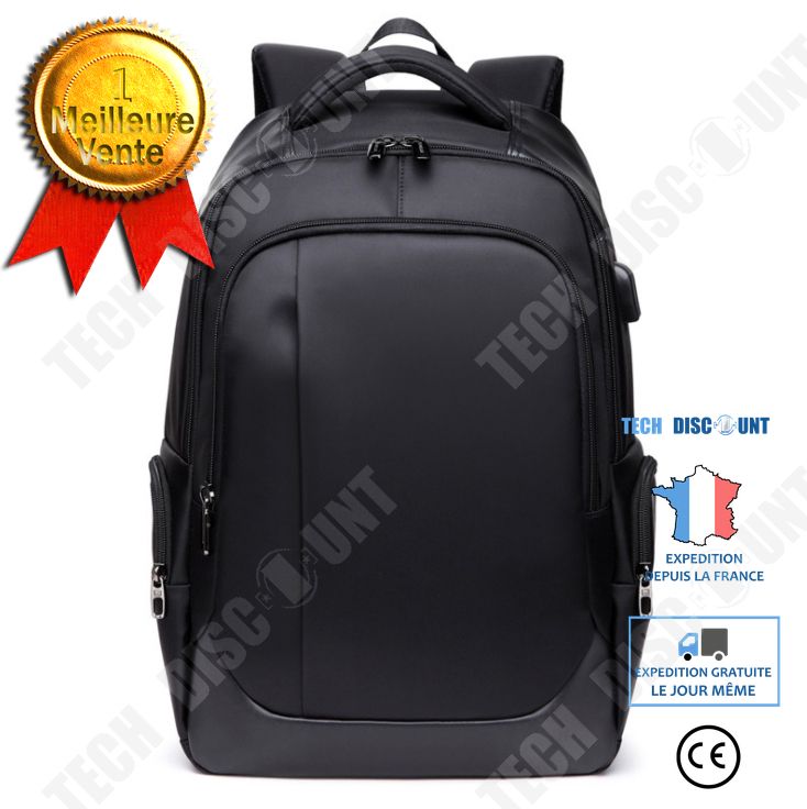 TECH DISCOUNT 14-Inch Laptop Backpack with USB Charging Port