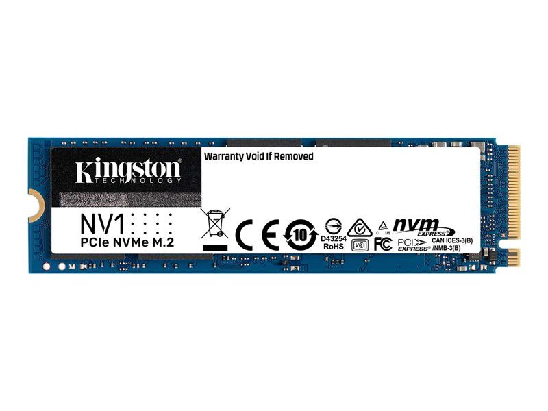 Kingston NV1 SSD - 250GB - Internal - M.2 2280 - PCIe 3.0 x4 (NVMe)