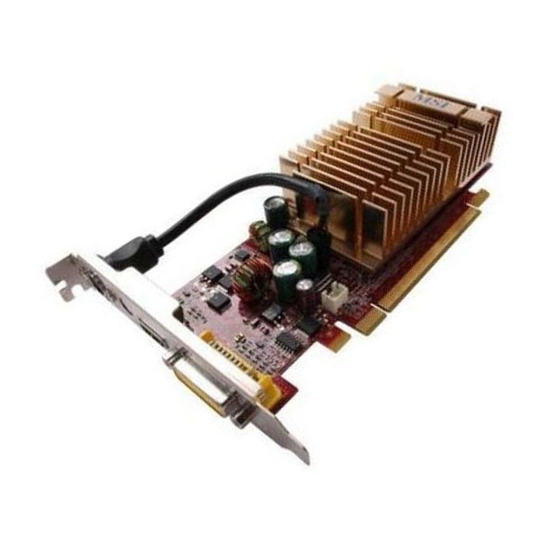 MSI NVIDIA GeForce 8500GT Graphics Card - 128MB DDR2, HDMI, DVI-I, SLI