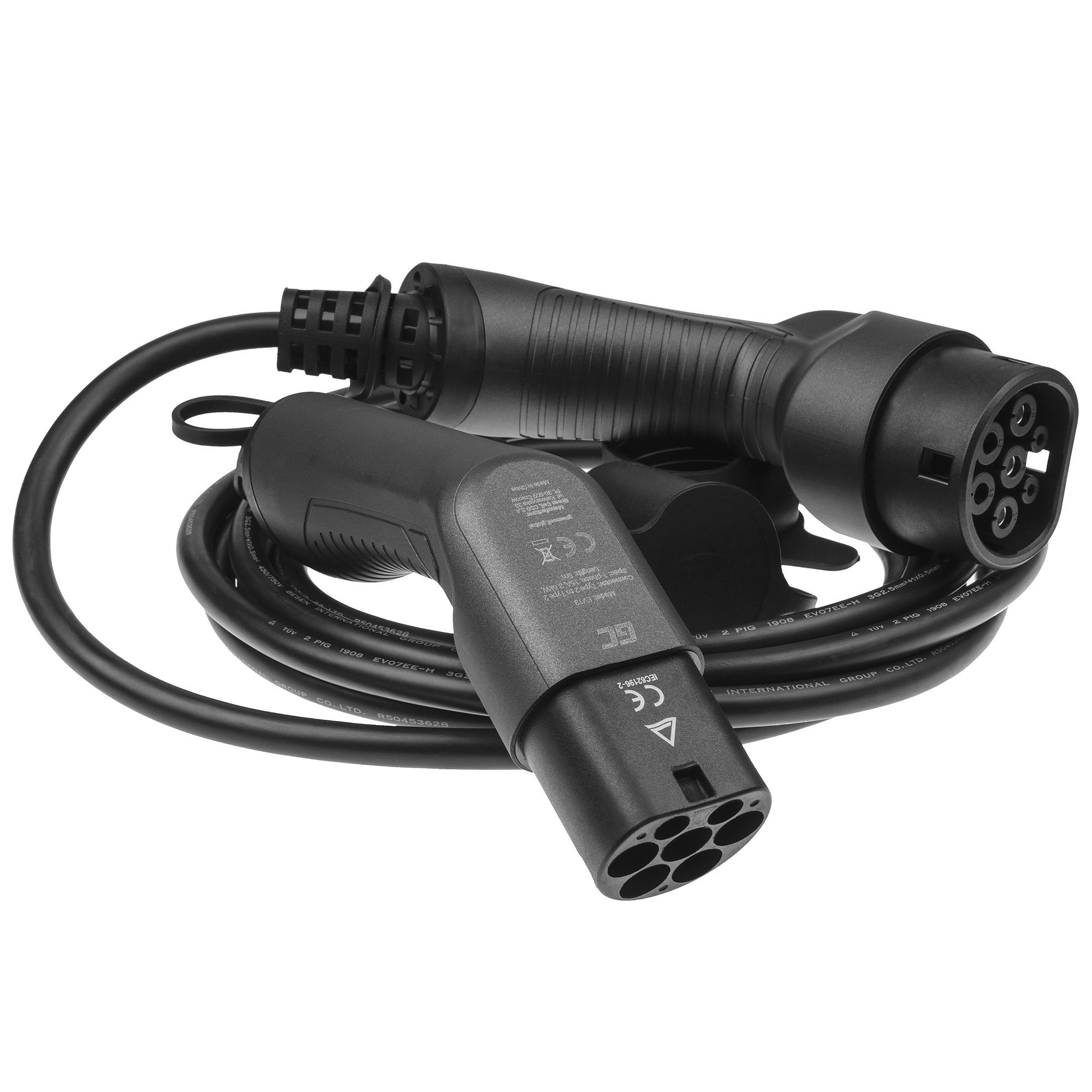 Cable de carga Green Cell® GC Tipo 2 para coches eléctricos 3.6 kW 16A 5m monofásico