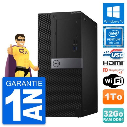 Computadora de escritorio Dell OptiPlex 7040