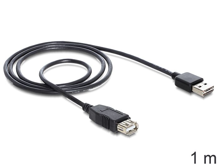 Delock Easy USB 2.0 A - 1m USB Cable