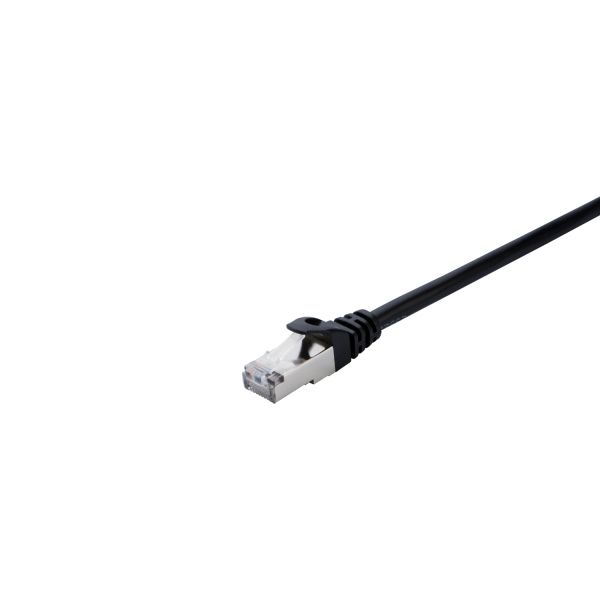 V7 Cat7 Network Cable - 0.5m, Black (S/FTP)