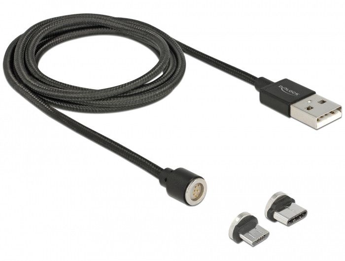 Delock Magnet USB Set F - 1.1m Data and Charging Cable