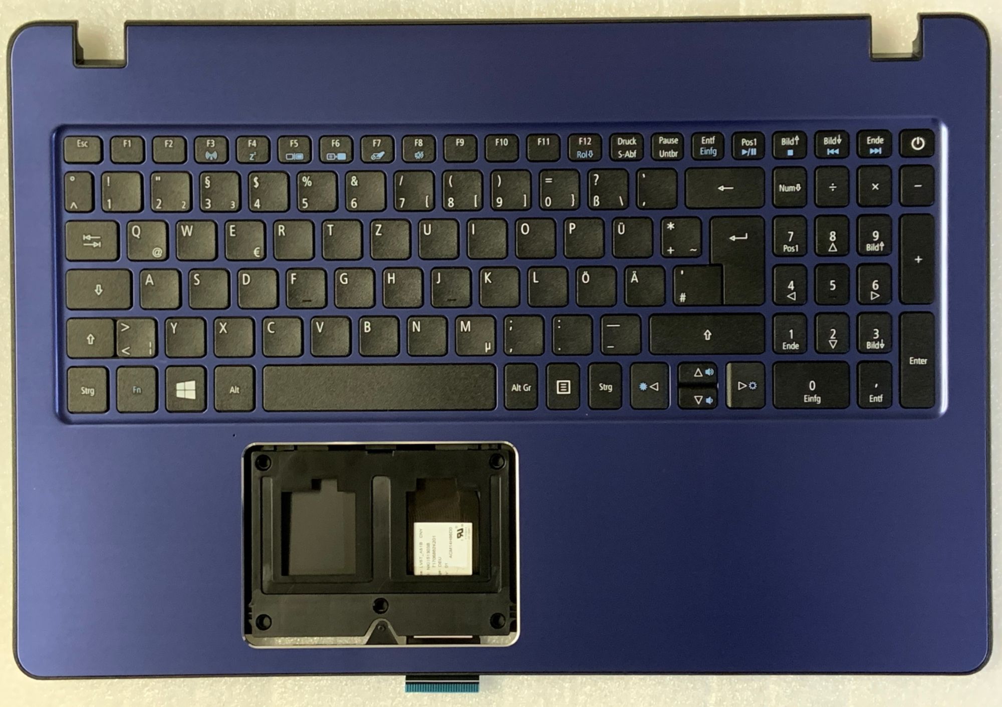 Clavier allemand Qwerty pour Acer Aspire F5-573