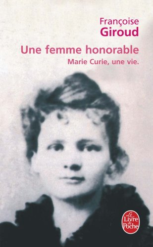 Une femme honorable de Françoise Giroud