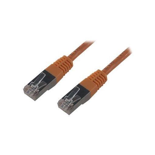 Câble MCL Samare RJ-45 Cat 6 - 1m, Paire Torsadée Écrantée (F/UTP) - Orange