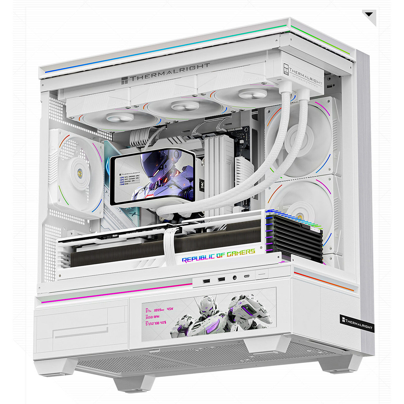 Thermalright Wonder Vision 360 Turbo ARGB White - White