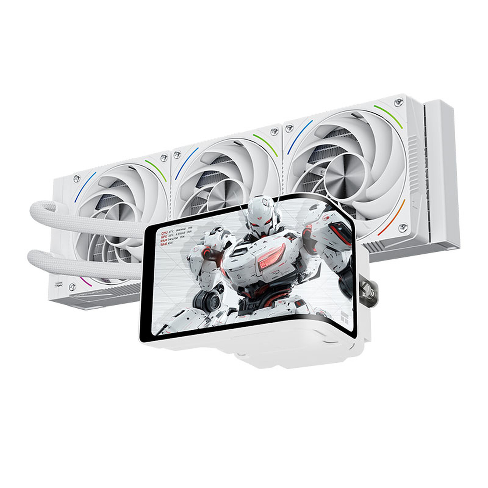 Thermalright Wonder Vision 360 Turbo ARGB White - White