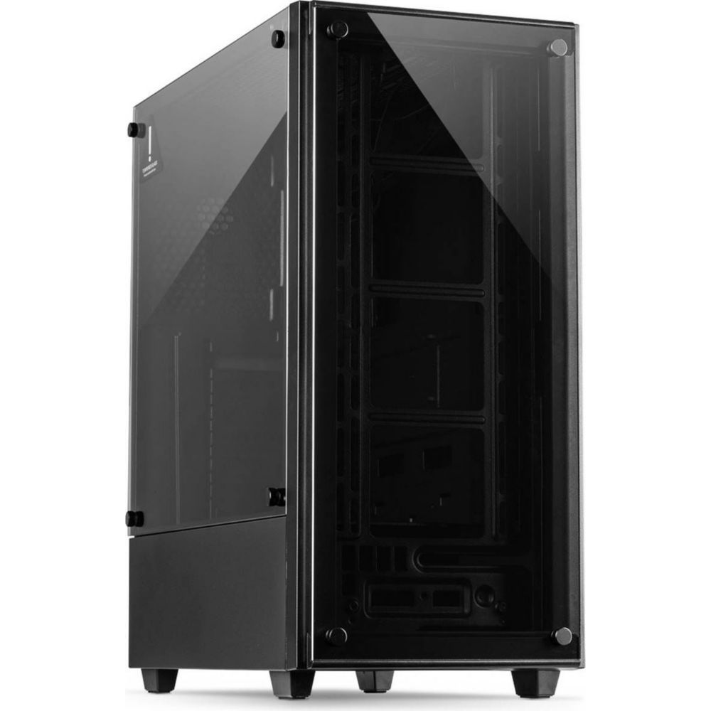Inter-Tech C-303 Mirror PC Case - Tempered Glass ATX
