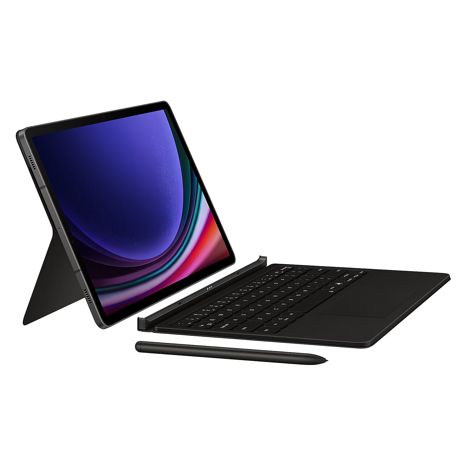 Étui clavier Samsung Book Cover - IA EF-DX725 Noir