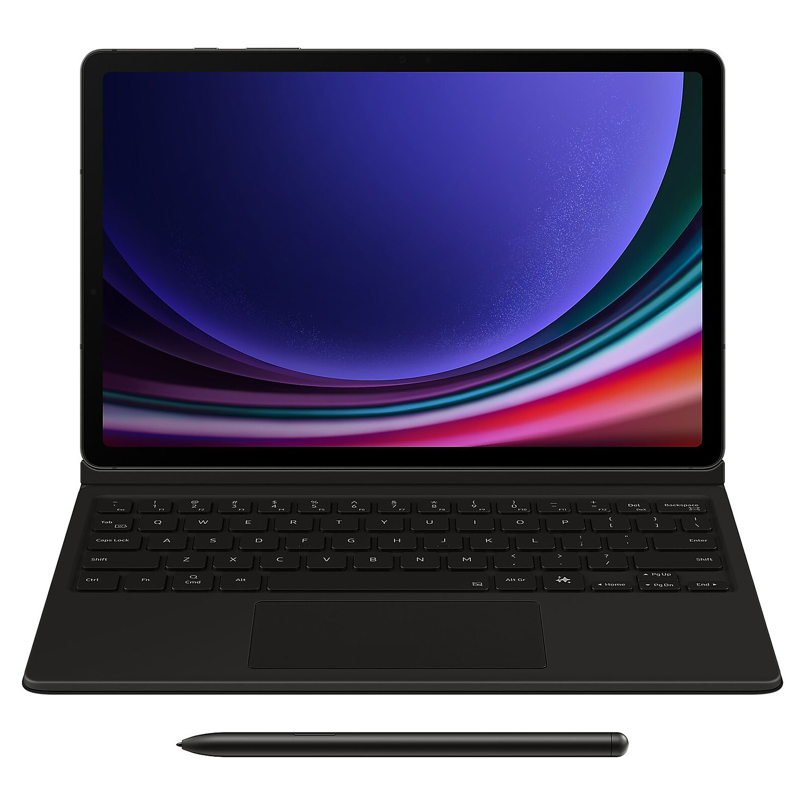 Étui clavier Samsung Book Cover - IA EF-DX725 Noir