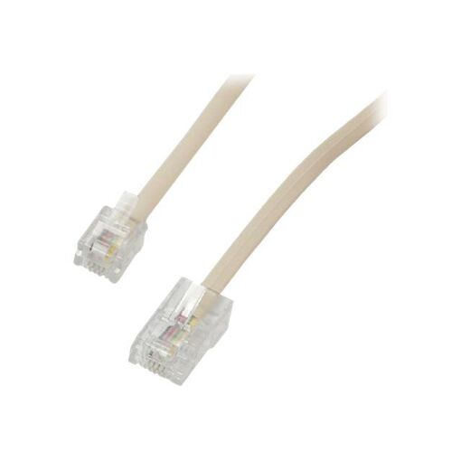 MCL Phone Cable - RJ-11 (M) to RJ-45 (M) - 20cm - Flat