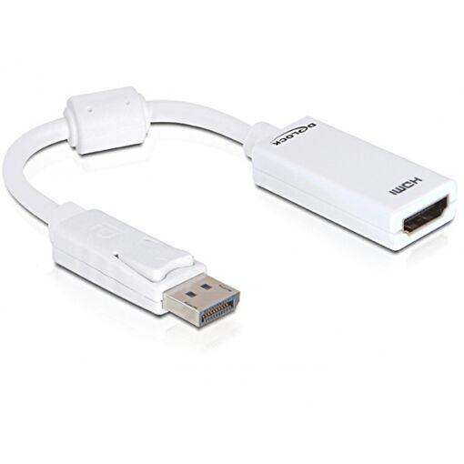 Delock Video Adapter - DisplayPort Male to HDMI Female - 4.92 inches