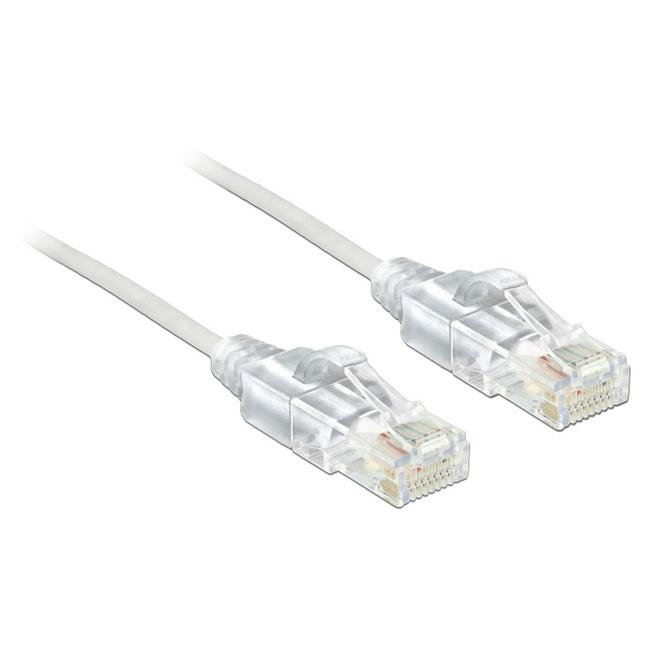 Delock - RJ-45 to RJ-45 Cable - 2m - Cat 6 UTP - White