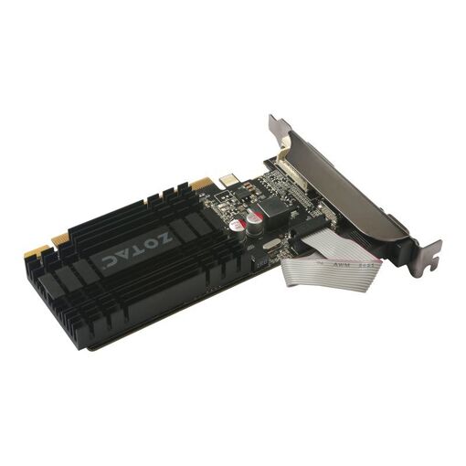 Carte graphique Zotac GeForce GT 710 - 2 Go DDR3 - PCIe 2.0 - DVI, D-Sub, HDMI