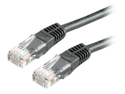 Nilox RJ-45 (M) to RJ-45 (M) Cable - 3m - UTP - CAT 6 - Black