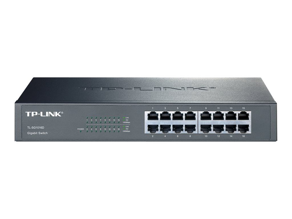 TP-Link 16-Port Gigabit Switch TL-SG1016D