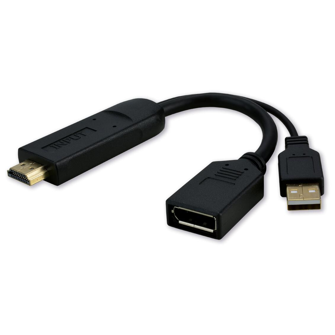 Adaptador MCL Samar HDMI macho a DisplayPort hembra