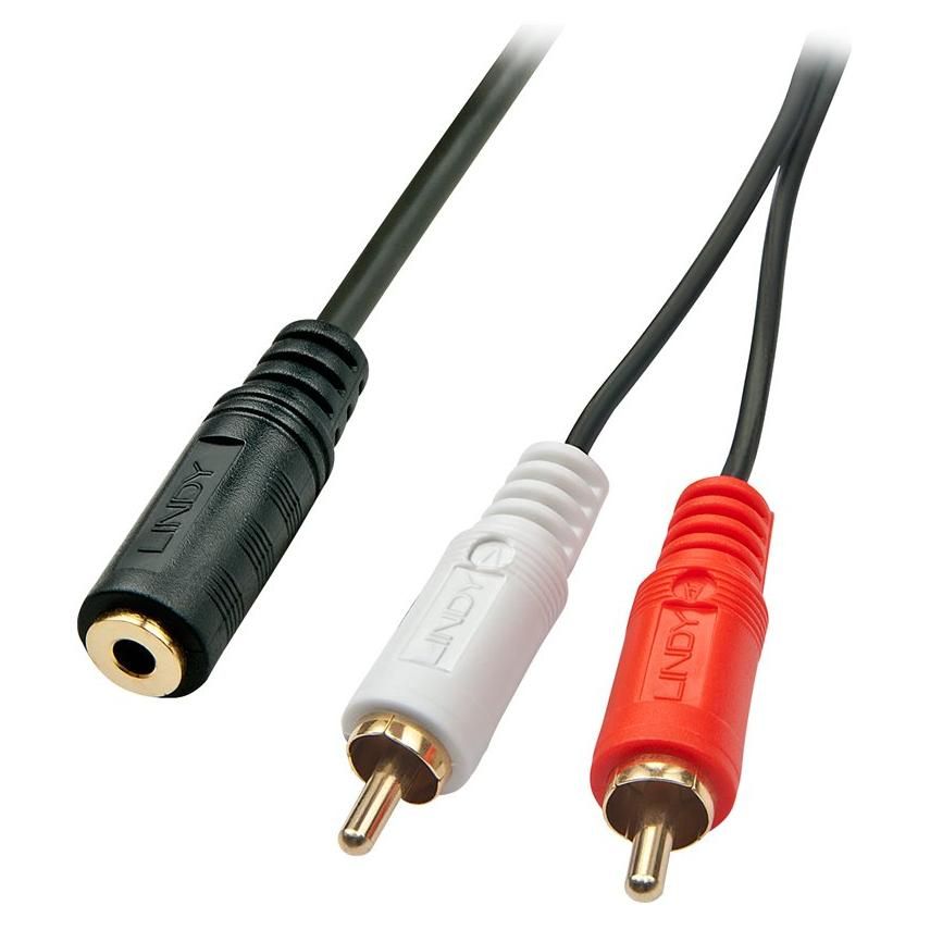 Adaptador de audio Lindy Premium