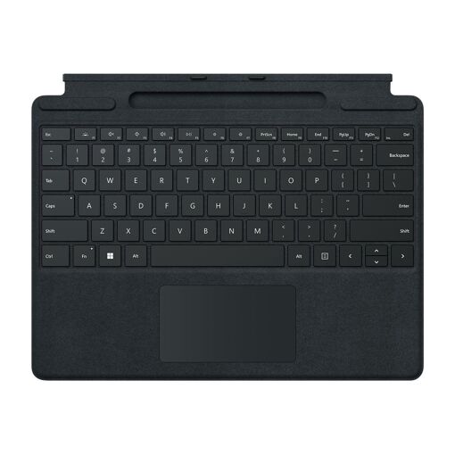 Microsoft Signature Keyboard for Surface Pro - AZERTY - Black - for Surface Devices