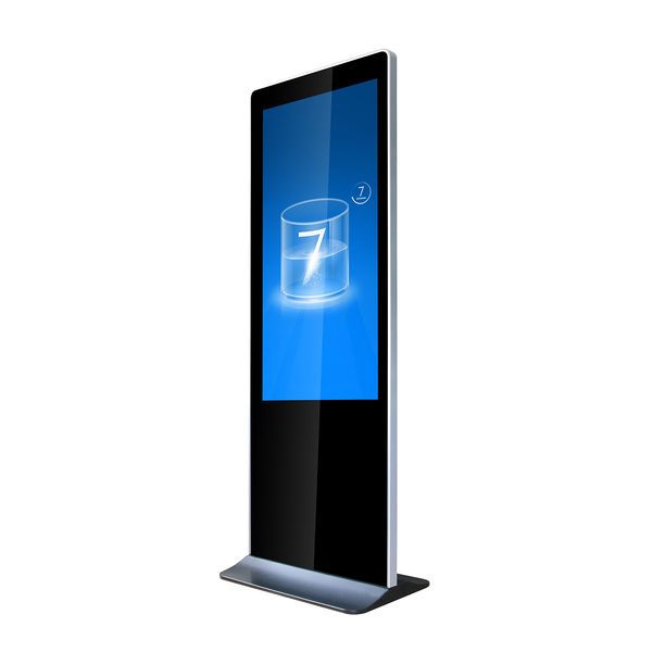 Kimex 43'' Video Totem, Full HD, 500 cd, 24/7, Indoor + Flightcase