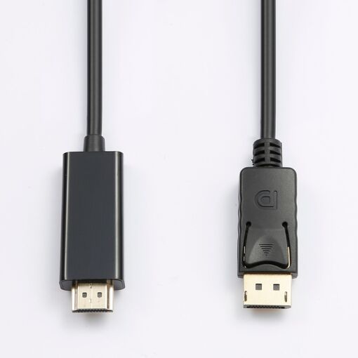 Cable D2 DisplayPort a HDMI, Resolución 4K, 2m, Negro